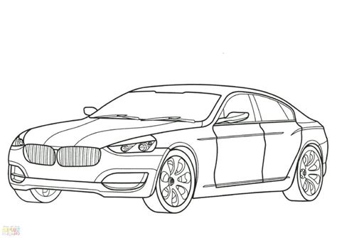 bmw  series gt coloring page  printable coloring pages cars