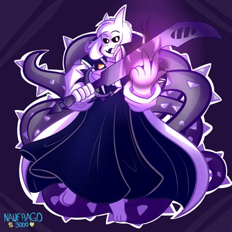 naufrago  fanart  asriel dreemurr  au