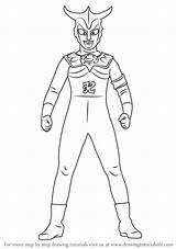 Ultraman Mewarnai Leo Sketsa Drawingtutorials101 Kumpulan Ribut Bagus Gambarbagus Zoffy Belajar Mewarna sketch template