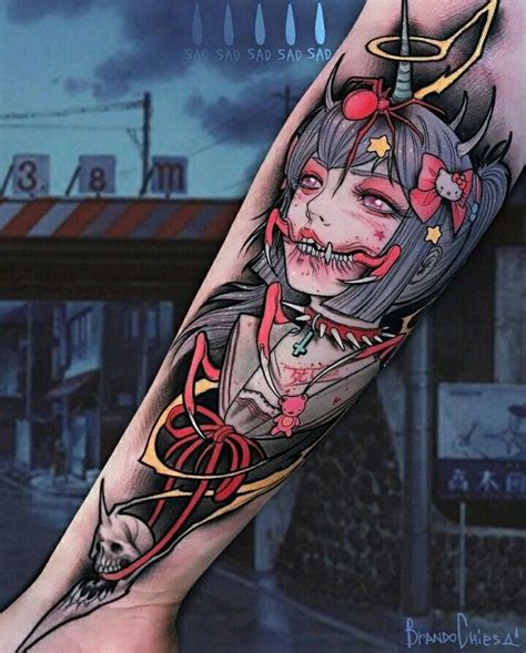 Tattoo Anime Tattoos Sleeve Tattoos Cool Tattoos