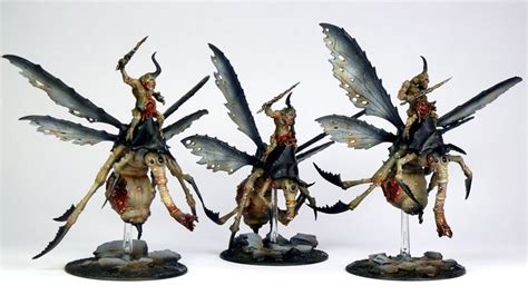 plague drones  nurgle fantasy miniatures miniature painting chaos