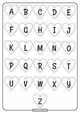 Alphabet Uppercase Coloringoo sketch template
