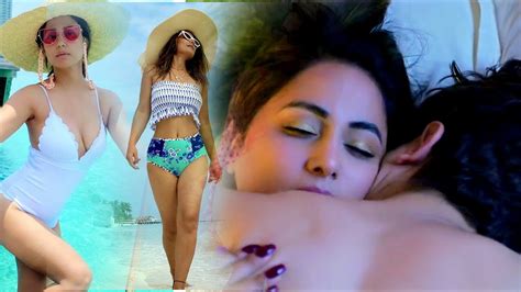 Hina Khan Hot Bikini Look Hina Khan Bold Scene In Hacked Movie Youtube