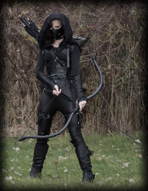 pin  raven  cosplay warrior outfit fantasy clothing cosplay