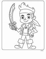 Coloring Pirate Jake Pages Print sketch template