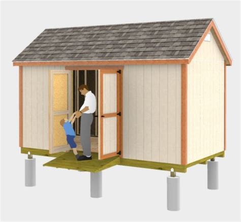 easy  build  gable shed