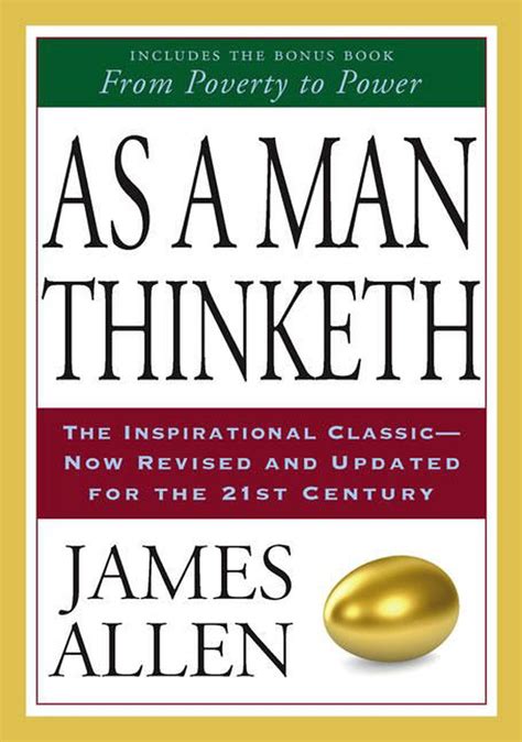 as a man thinketh and from poverty to power by james allen english