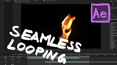 seamless loops   effects tutorial youtube