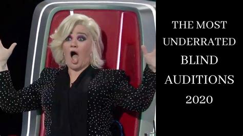 the voice the most underrated blind auditions 2020 youtube