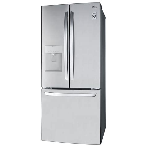 lg   cu ft french door refrigerator lfdst stainless st xpert liquidateur
