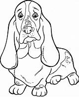 Honden Leuke Kleurplaat Uitprinten Hond Downloaden Tekeningen sketch template