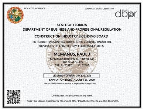 Types Of General Contractor License Florida Best Home Design Ideas