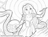 Coloring Painting Paint Pages Rapunzel Tangled Disney Kids Tower Microsoft Voldemort Print Drawing Printable Colouring Splatter Color Book Sheet Getdrawings sketch template