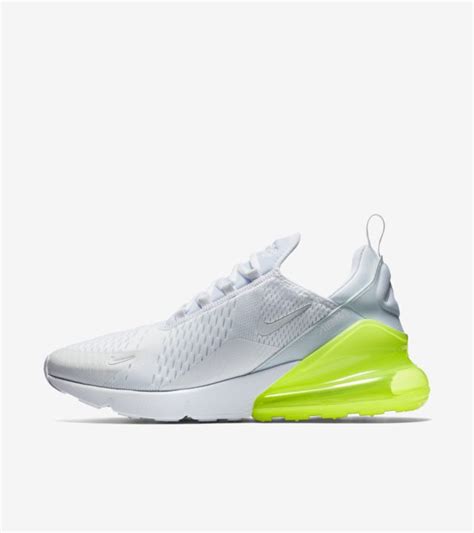 Nike Air Max 270 White Pack Volt Release Date Nike Snkrs Ie