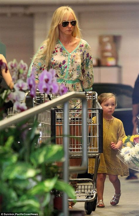kimberly stewart takes daughter delilah to beverly hills farmers market daily mail online