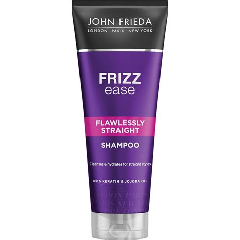 frizz ease flawless stright shampoo  plain hair  keratin  oil  jojoba tube  ml