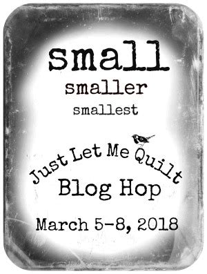 needledmom small smaller smallest blog hop