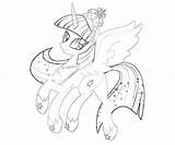 Twilight Sparkle Coloring Pages Princess Mlp Pony Little Alicorn Printable Base Drawing Color Template Sketch Getcolorings Sentry Flash Sp Getdrawings sketch template