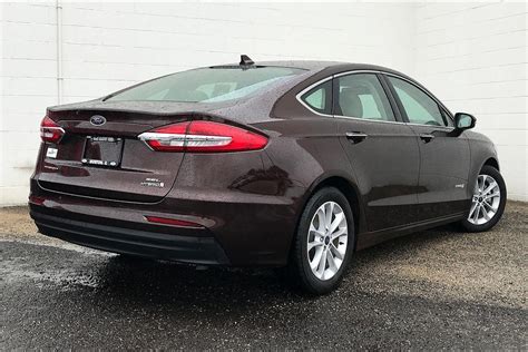 pre owned  ford fusion hybrid sel fwd  sedan  morton  mike murphy ford