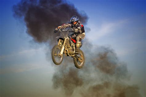 images sky jump jumping rider leap extreme sport motorbike thrill sports
