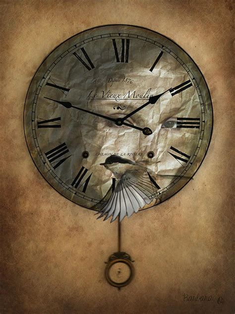clock time  flying  barbara orenya clock surreal artwork  clocks