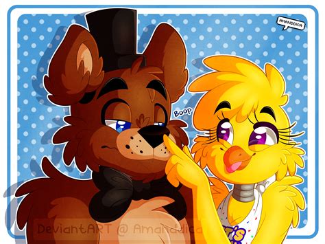 freddy x chica deviantart gallery