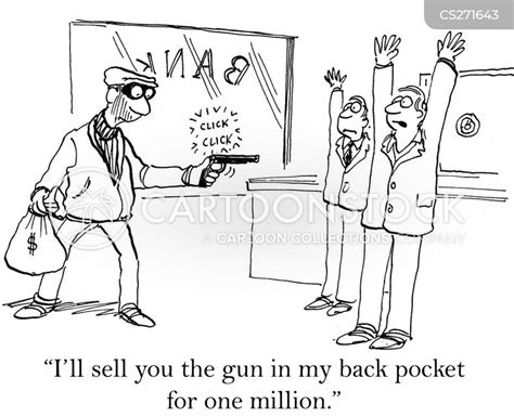 Fake Guns Cartoons And Comics Funny Pictures From Cartoonstock