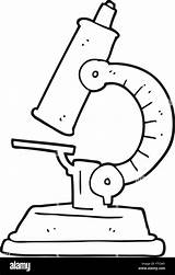 Microscopio Freehand Disegnati sketch template