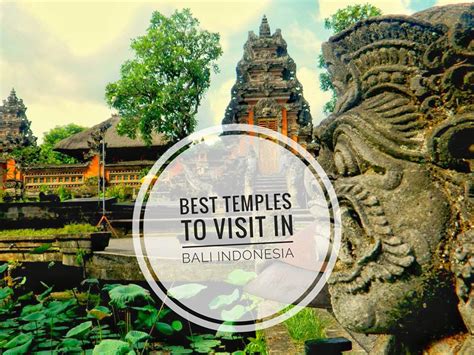 Best Temples To Visit In Bali Indonesia Travel Moments