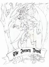 Devil Jersey Arm01 sketch template
