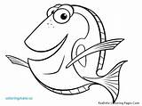 Dory Pages Coloring Baby Getcolorings sketch template