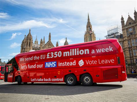 brexitsvote leave abandons  million  week nhs funding pledge business insider