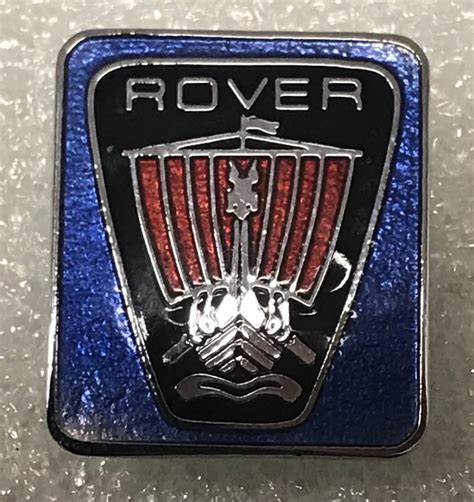 rover car enamel badge   brummie badgeman