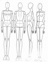 Sketch Mannequin Fashion Template Templates Drawing Figure Back Body Figures Models Front Sketches Model Human Anatomy Illustration Croquis Draw Drawings sketch template