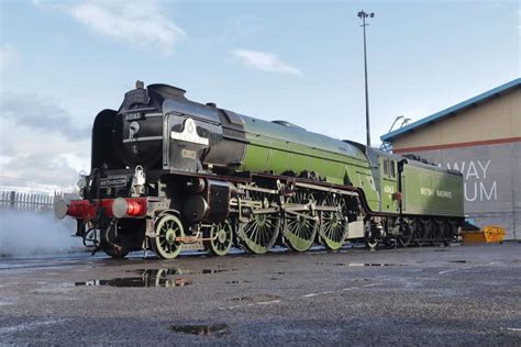 cancelled steam locomotive  tornado heading  skipton  friday