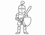 Escudo Caballero Espada Caballeros Cavaliere Scudo Spada Cavaleiro Amb Medievales Cavaller Escut Espasa Armadura Castillos Espadas Cavallero Dibuixos Knight Armaduras sketch template