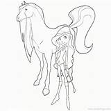 Scarlet Horseland sketch template