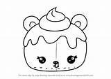 Num Noms Puffs Candie Drawing Draw Step sketch template