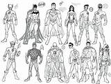 Justice League Coloring Pages Getcolorings Printable Deviantart Print Color Exciting sketch template