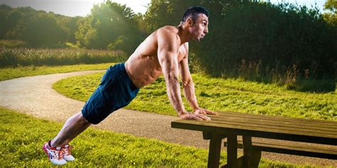 The 8 Summer Exercises You Can Do On A Picnic Table