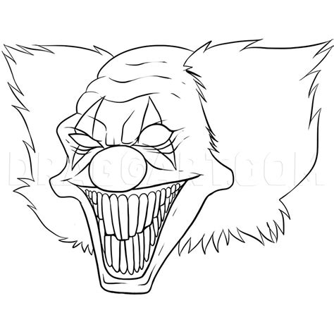 draw  clown face