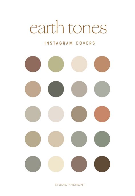 earth tones instagram highlight covers