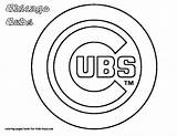 Cubs Chicago Ages Fullcoloring Leppard Mets sketch template