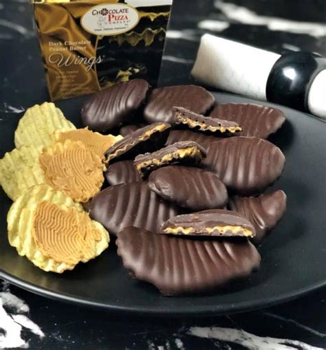 dark chocolate peanut butter wings 8 oz