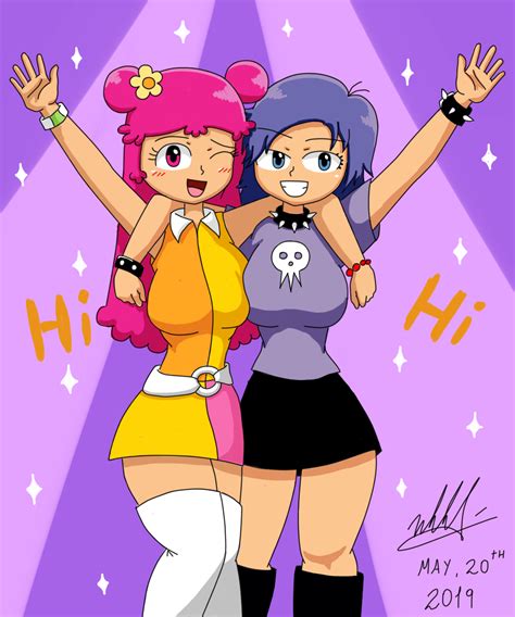 Hi Hi Puffy Amiyumi By Neutralchilean On Deviantart