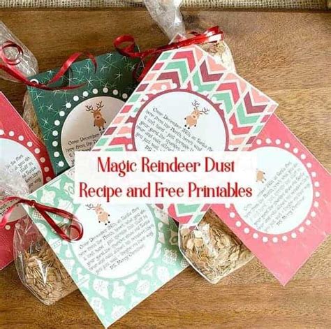 magic reindeer food poem   printables    home