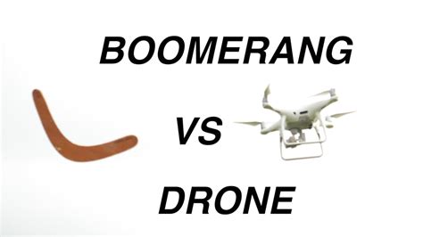 boomerang  drone youtube