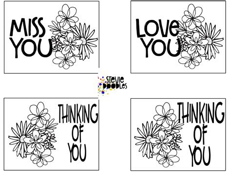 printable coloring greeting cards