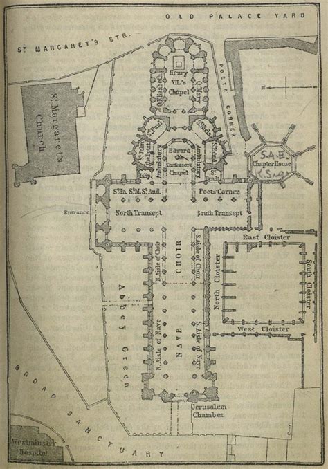 maps  westminster abbey map london  mapaowjecom