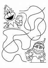 Elmo Coloring Path Find Pages Parentune Worksheets sketch template